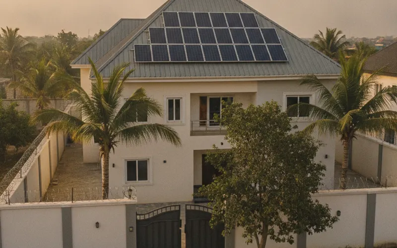 Harmattan Solar Co at work